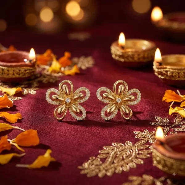 Golden_Blossom_Flower_Earrings