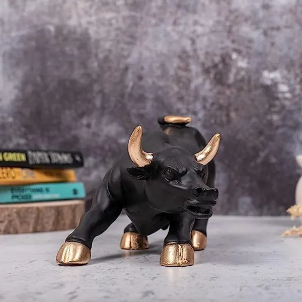 Black_Bull_Figurine_With_Golden_Accents_Decorative_Showpiece