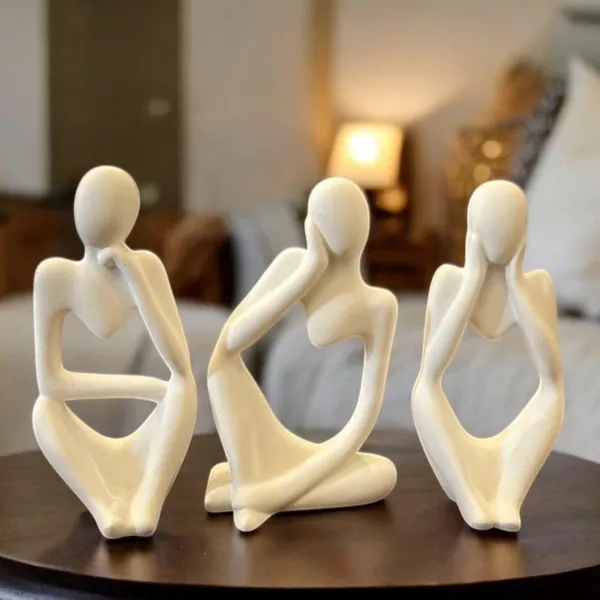 Modern_White_Abstract_Sitting_Figurine_Set_Of_2_Decorative_Sculpture