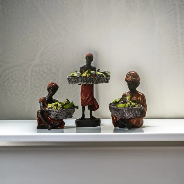 Decorative_African_Woman_Figurines_With_Storage_Baskets_Set_Of_3