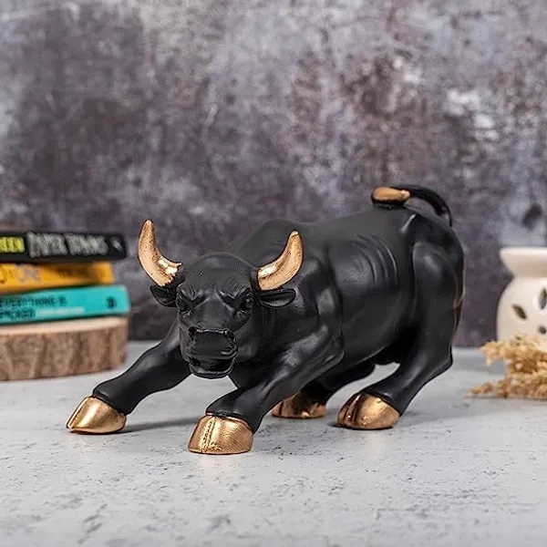 Black_Bull_Figurine_With_Golden_Accents_Decorative_Showpiece