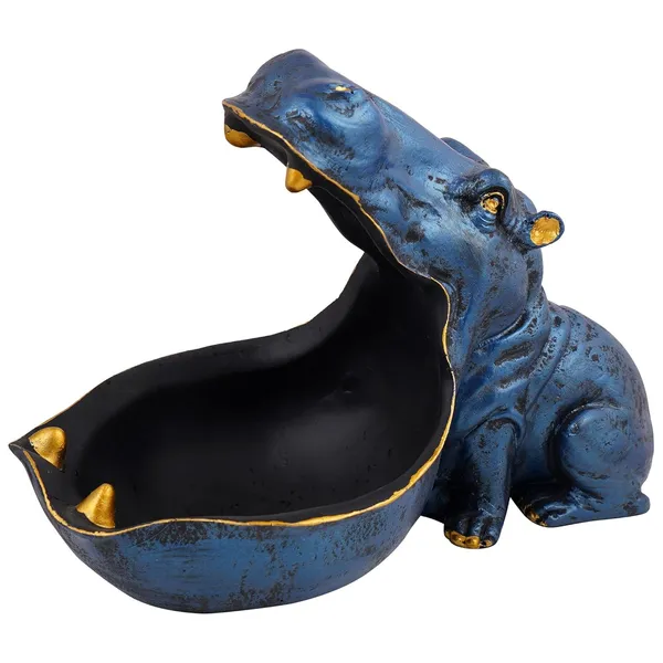 Blue_Hippo_Decorative_Storage_Bowl_Quirky_AnimalShaped_Candy_Dish_With_Gold_Accents