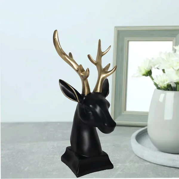 Black_Deer_Head_Decorative_Showpiece_With_Golden_Antlers