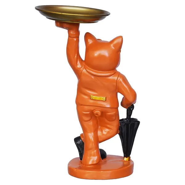 Orange_Cat_Butler_Statue_With_Tray_Decorative_Accent_Table_Organizer