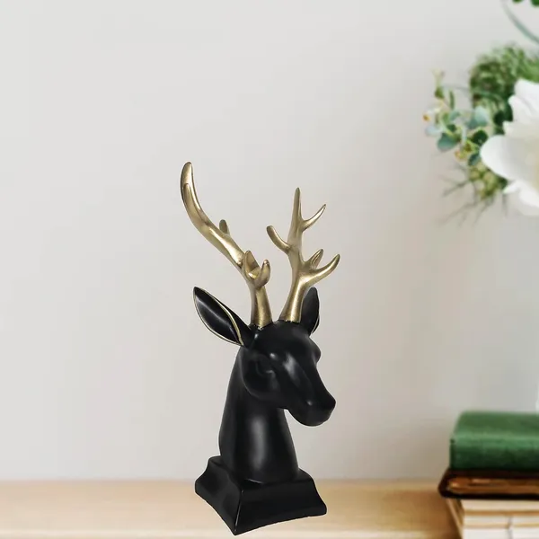 Black_Deer_Head_Decorative_Showpiece_With_Golden_Antlers