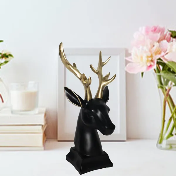 Black_Deer_Head_Decorative_Showpiece_With_Golden_Antlers