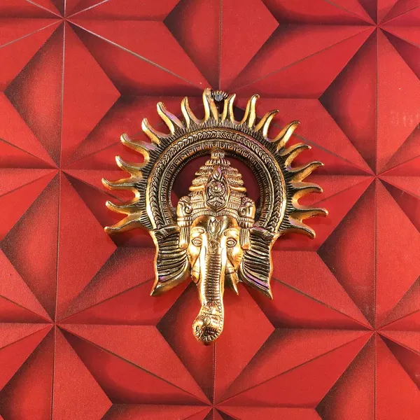 Brass_Lord_Ganesha_Wall_Hanging_With_Sun_Halo