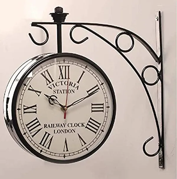 Victoria_Station_DoubleSided_Railway_Wall_Clock_With_Decorative_Metal_Bracket
