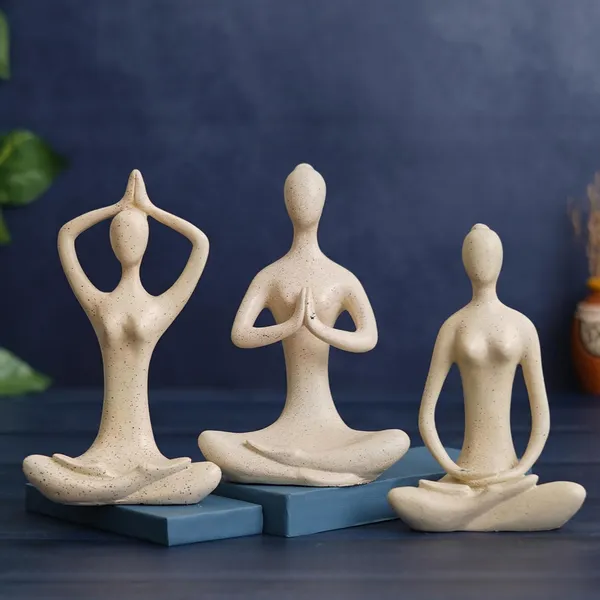 Set_Of_3_Yoga_Meditation_Figurines_Sandstone_Finish_Home_Decor