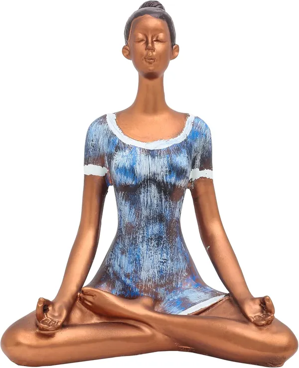 Set_Of_3_Decorative_Yoga_Figurines_Blue_Dress_Copper_Finish