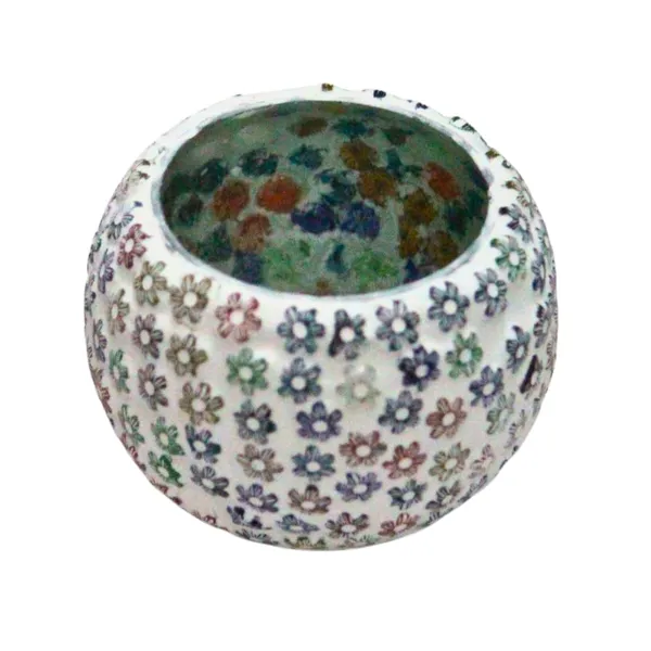 Handcrafted_Multicolor_Floral_Mosaic_Glass_Candle_Holder