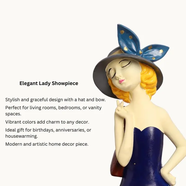 Elegant_Lady_Showpiece_With_Hat_And_Bow_Blue_Dress_Decorative_Figurine