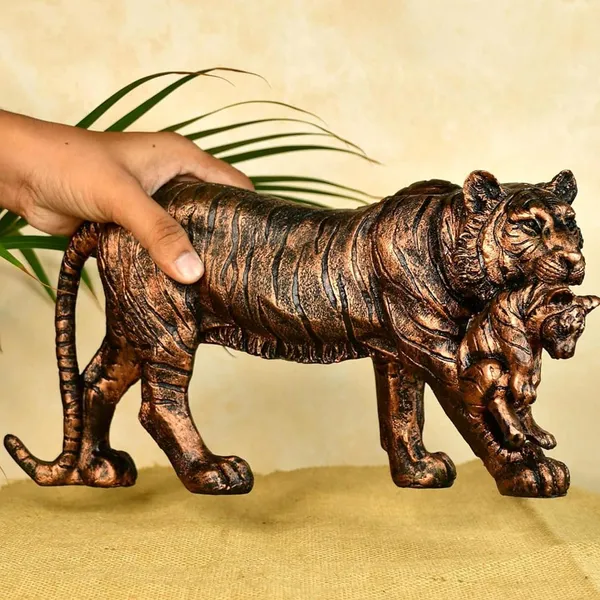 Antique_Bronze_Finish_Tiger_Figurine_Showpiece_Home_Decor_Sculpture