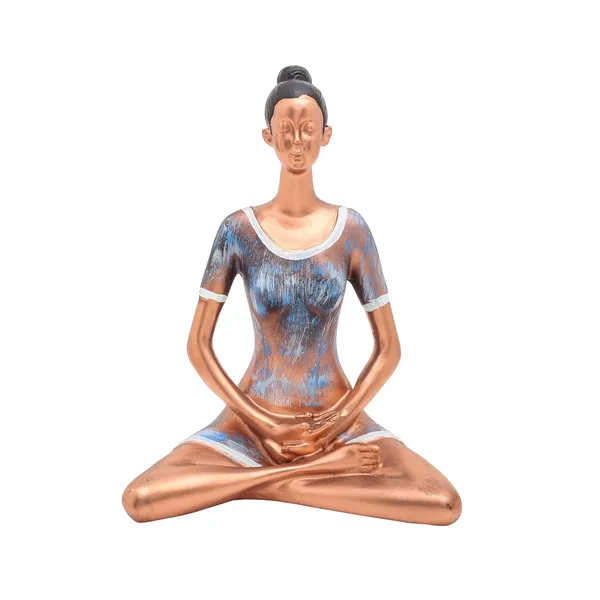 Set_Of_3_Decorative_Yoga_Figurines_Blue_Dress_Copper_Finish