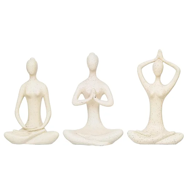 Set_Of_3_Yoga_Meditation_Figurines_Sandstone_Finish_Home_Decor