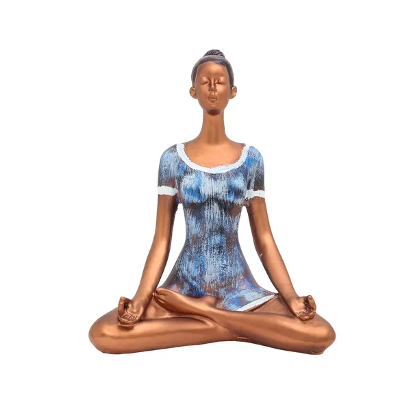 Set_Of_3_Decorative_Yoga_Figurines_Blue_Dress_Copper_Finish