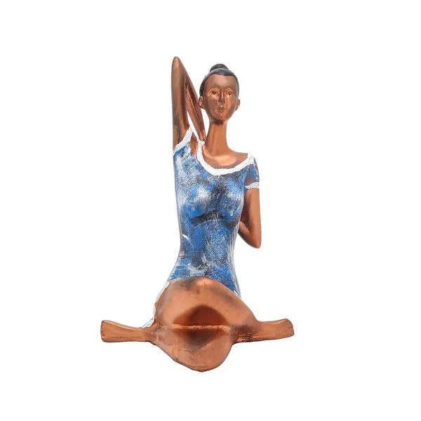 Set_Of_3_Decorative_Yoga_Figurines_Blue_Dress_Copper_Finish