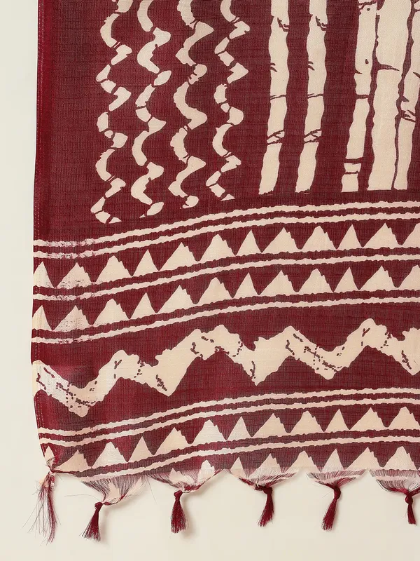 Ivory_Khadi_Cotton_Thread_Embroidered_Kurta_With_Pant_Dupatta_For_Women