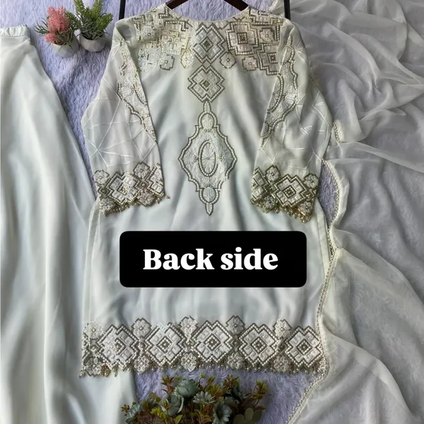 White_Georgette_Embroidery_Kurta_Palazzo_Set_With_Dupatta_For_Women