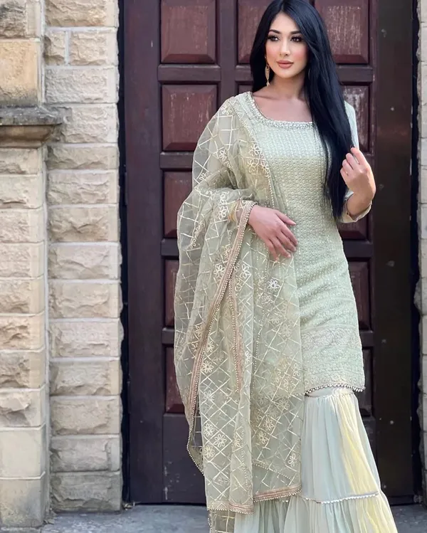 Light_Pista_Simar_Silk_Embroidered_Sharara_Set_With_Dupatta_For_Women