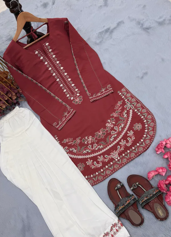 Luxury_Roman_Silk_Embroidery_Kurta_with_Farshi_Palazzo