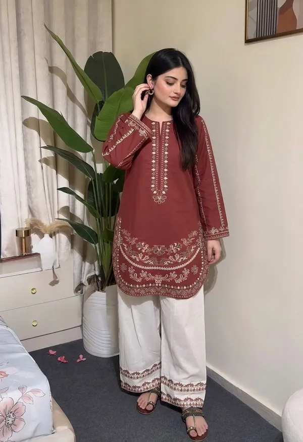 Luxury_Roman_Silk_Embroidery_Kurta_with_Farshi_Palazzo