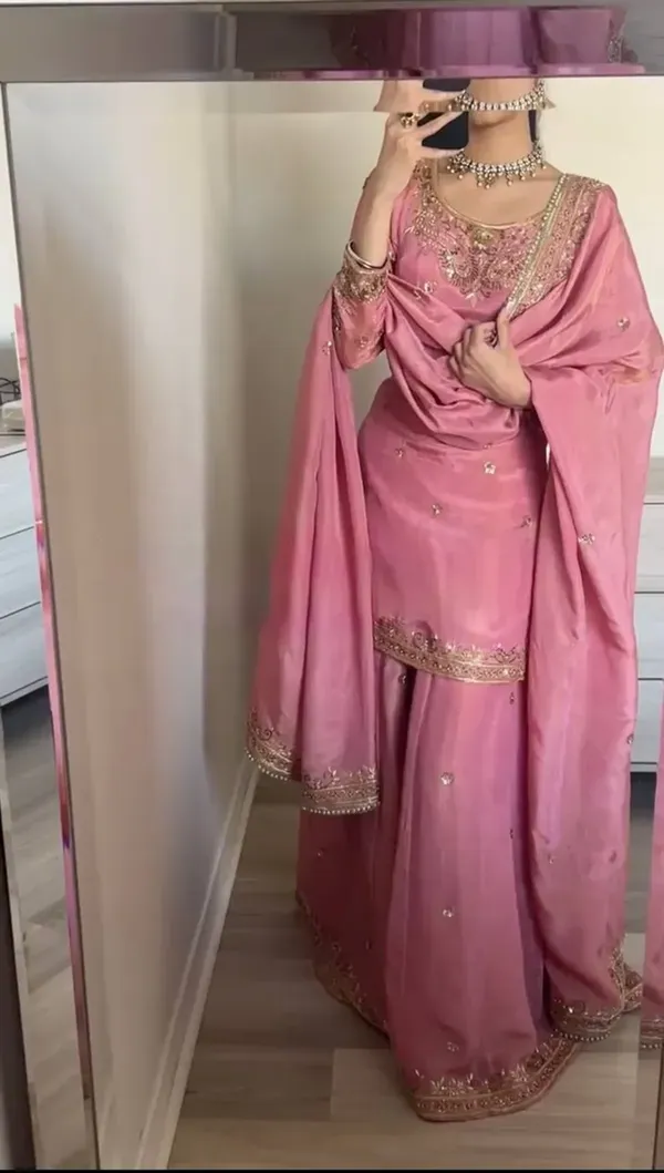 Dusty_Rose_Pink_Designer_Chinon_Silk_Party_Wear_Top_Palazzo_Set_With_Dupatta_For_Women