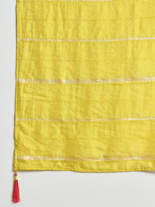 Lemon_Roman_Silk_Thread_Embroidered_Kurta_With_Pant_Dupatta_For_Women