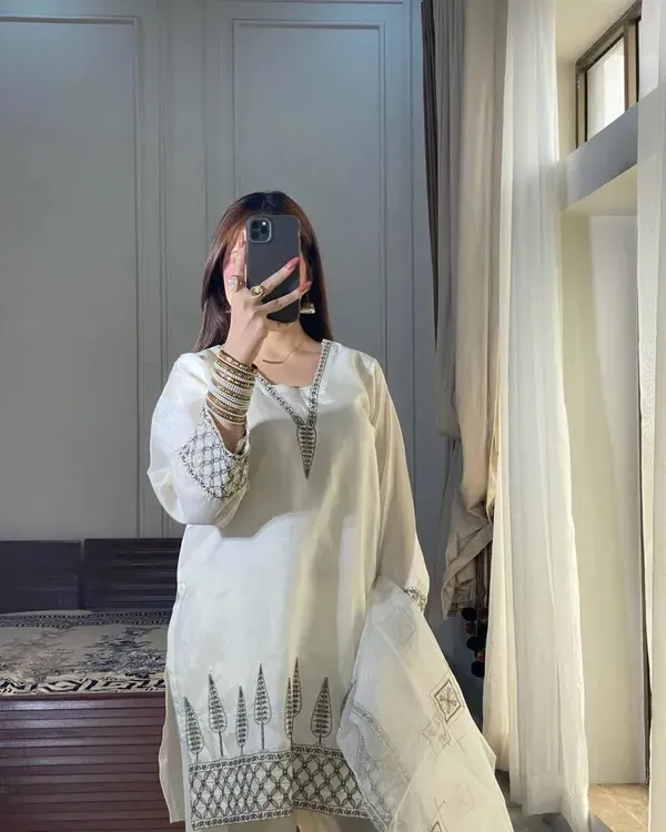 Off_White_Designer_Natural_Crap_Embroidered_Kurta_Palazzo_Set_With_Dupatta_For_Women