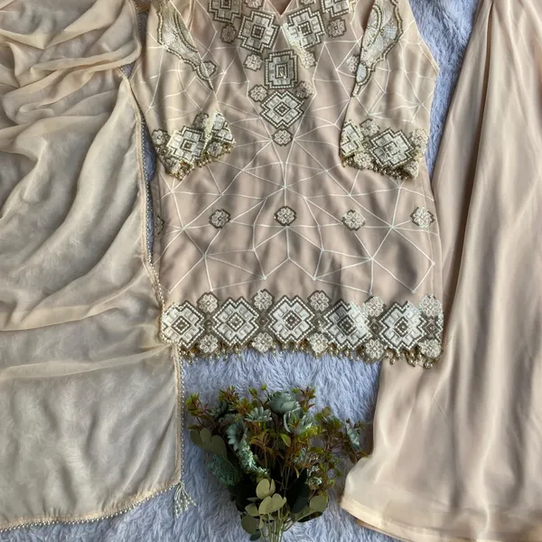 Soft_Beige_Georgette_Embroidery_Kurta_Palazzo_Set_With_Dupatta_For_Women