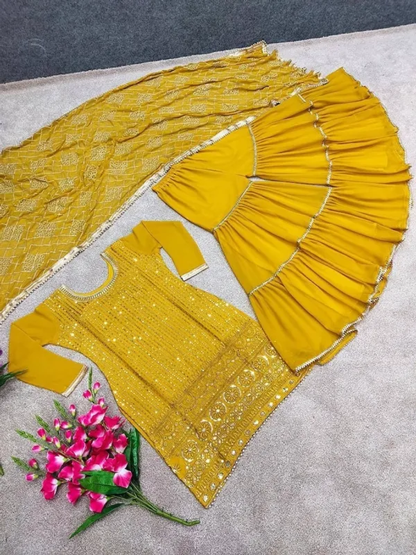 Yellow_Simar_Silk_Embroidered_Sharara_Set_With_Dupatta_For_Women