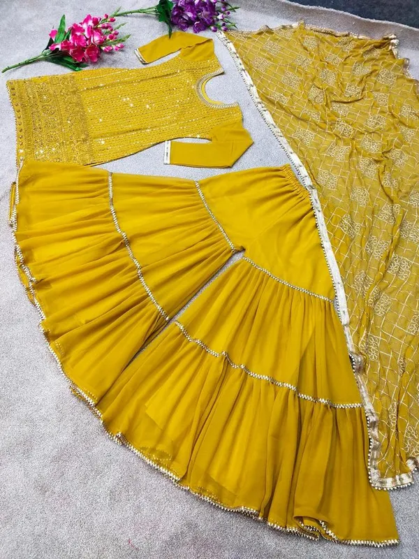 Yellow_Simar_Silk_Embroidered_Sharara_Set_With_Dupatta_For_Women