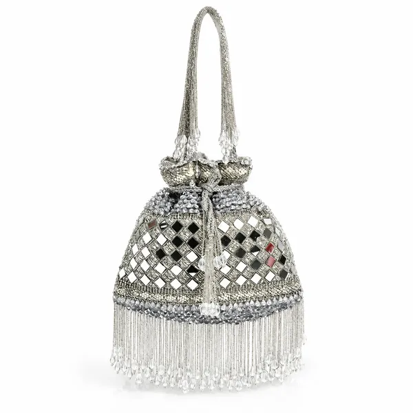 Silver_Mirror_Cutdana_And_Micro_Beads_And_Velvet_Base_Potli_Bag_For_Women