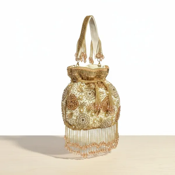 Golden_Velvet_Base_And_Cutdana_Sequence_Potli_Bag_For_Women