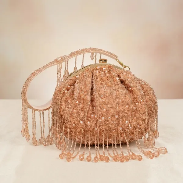 Peach_Silk_Base_And_Sequence_Work_Batua_Bag_For_Women