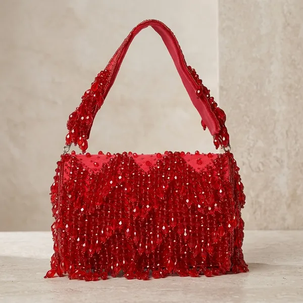 Red_Suede_Base_And_Glass_Beads_Work_Flap_Bag_For_Women