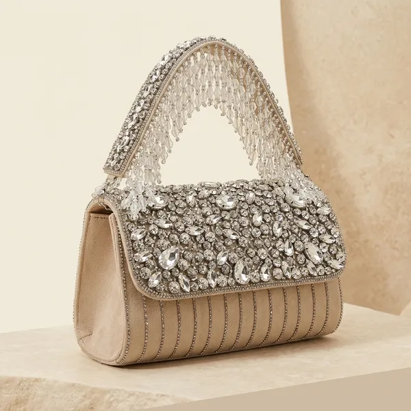 Beige_Suede_Base_And_Stone_Work_Flap_Bag_For_Women