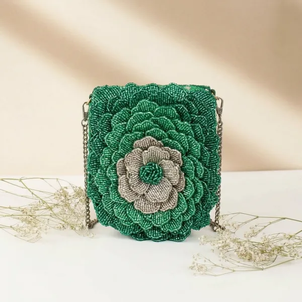Green_Silk_Base_And_Cutdana_Work_Flap_Bag_For_Women