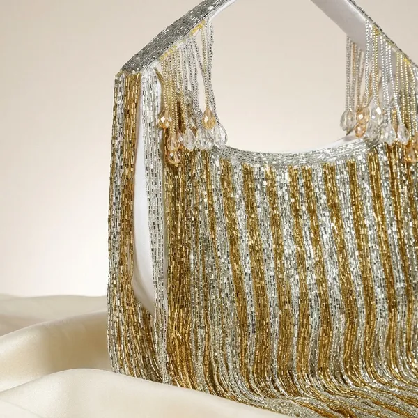 White_Silk_Base_And_Katdana_And_Crystal_Beads_Work_Moon_Bag_For_Women