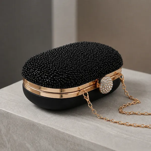 Black_Metal_Frame_And_Silk_Base_And_Black_Beads_Work_Embroidered_Bag_For_Women