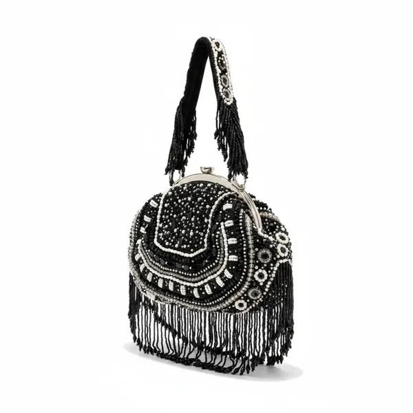 Black_Silk_Base_And_Beads_And_Pearl_Work_Batua_Bag_For_Women