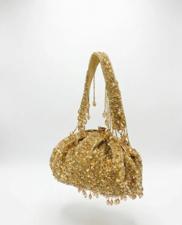 Golden_Silk_Base_And_Sequence_And_Micro_Beads_Work_Batua_Bag_For_Women