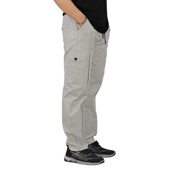 Cotton_Cargo_Pants_Slim_Fit_Comfort_Wear_Elastic_Waistband_Tapered_Ankle_Design_And_With_Side_Pockets_Stylish_Regular_Fit_Cotton_Trousers_Durable_Pack_Of_2_Comfortable