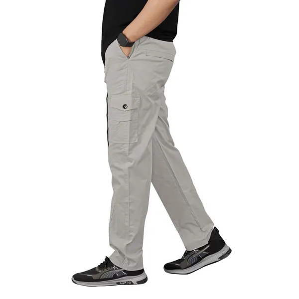 Cotton_Cargo_Pants_Slim_Fit_Comfort_Wear_Elastic_Waistband_Tapered_Ankle_Design_And_With_Side_Pockets_Stylish_Regular_Fit_Cotton_Trousers_Durable_Pack_Of_2_Comfortable