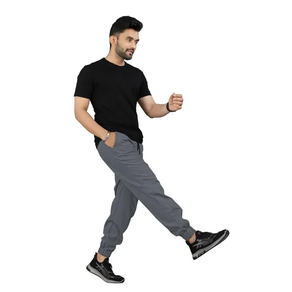 Cotton_Cargo_Pants_Slim_Fit_Comfort_Wear_Elastic_Waistband_Tapered_Ankle_Design