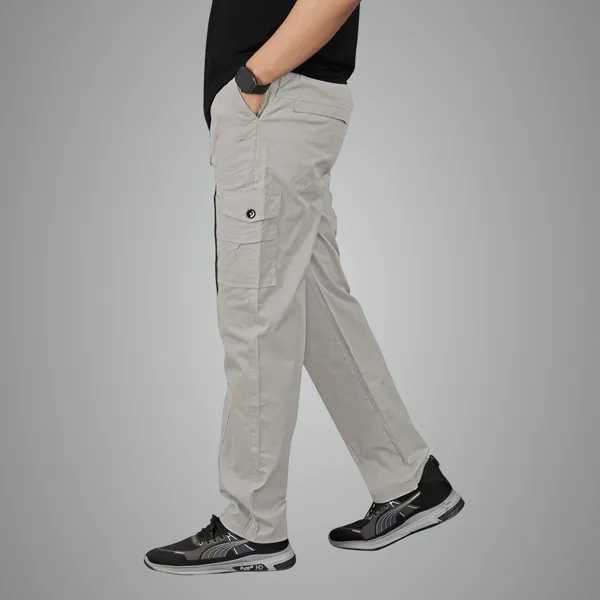 Cotton_Cargo_Pants_Slim_Fit_Comfort_Wear_Elastic_Waistband_Tapered_Ankle_Design_And_With_Side_Pockets_Stylish_Regular_Fit_Cotton_Trousers_Durable_Pack_Of_2_Comfortable
