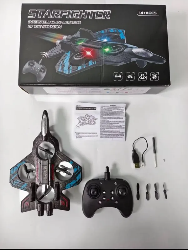 Fighter_Jet_RC_Plane,_2.4GHz_Foam_Remote_Control_Airplane_–_Easy_Fly_Gyro_Stabilized_RC_Jet_for_Kids_And__Adults,_LED_Lights,_Stunts,_Long_Range,_Ready_to_Fly