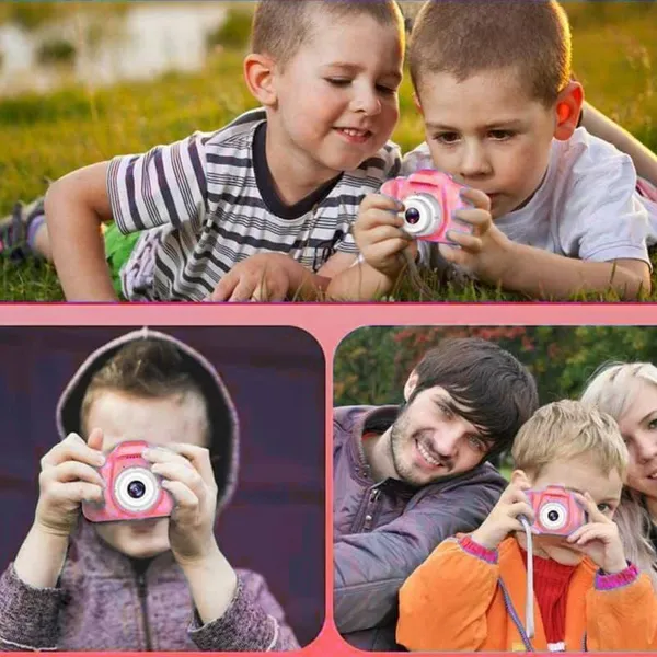 This_Rechargeable_Kids'_Digital_Camera_Is_A_Popular_Toy_Designed_For_Children_Aged_3_To_12._It_Features_A_Lightweight,_Child_Friendly_Design_And_Typically_Offers_1080P_Hd_Video_Recording_And_Varying_Photo_Resolutions,_Such_As_12Mp_Or_13Mp