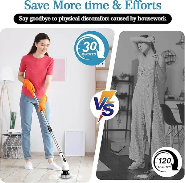 Cordless Electric_Spin_Scrubber Is_A_Multi_Functional_Cleaning_Tool_Designed_To_Tackle_Various_Household_Surfaces_With_Minimal_Effort._It_Typically_Features_A_High_Torque_Motor_With_Adjustable_Speeds_And_Multiple_Interchangeable_Heads_To_Handle_Everything_From_Delicate_Polishing_To_Heavy_Duty_Scrubbing