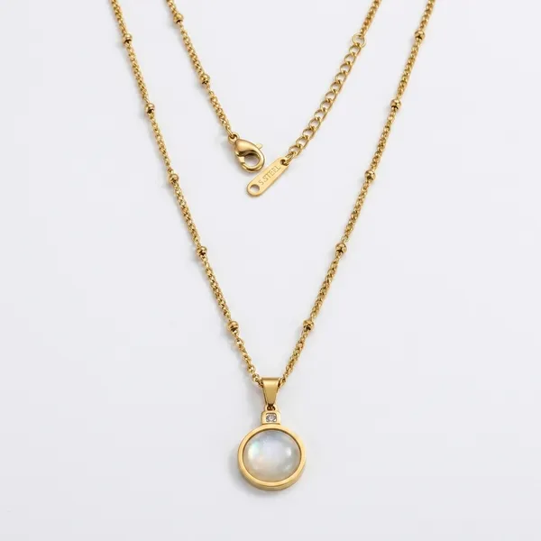 Gold_Toned_Brass_D_Stone_Pendant_Necklace_With_Chain
